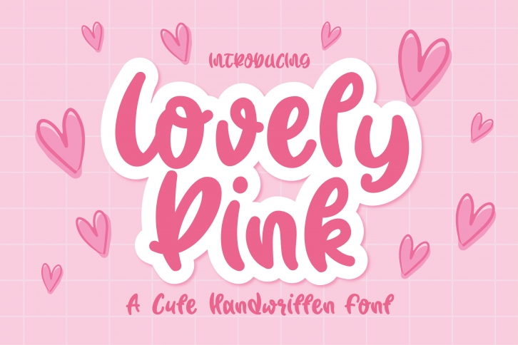 Lovely Pink Font Download