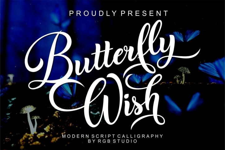 Butterfly Wish Font Download