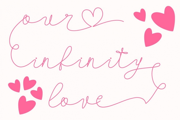 Our Infinity Love Font Download