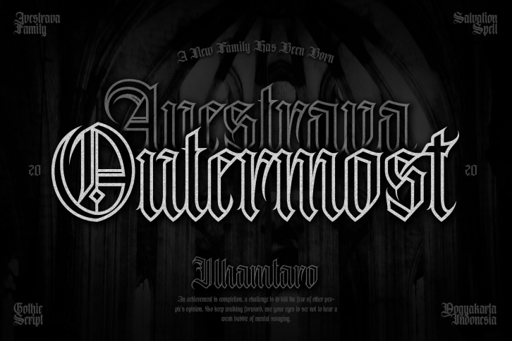 Avestrava Outermost Font Download