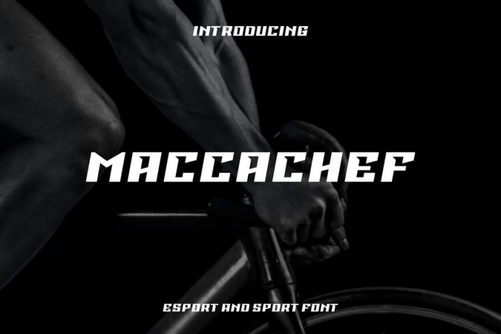 MACCACHEF - san serif Font Download