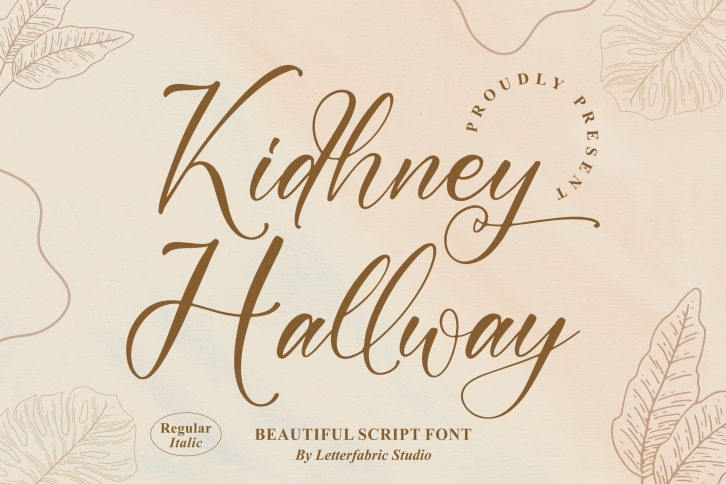 Kidhney Hallway Font Download