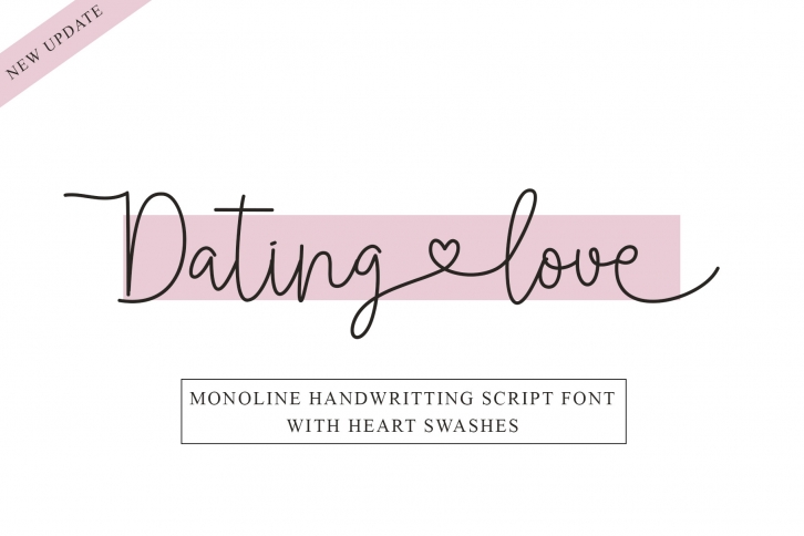 Dating Love Font Download