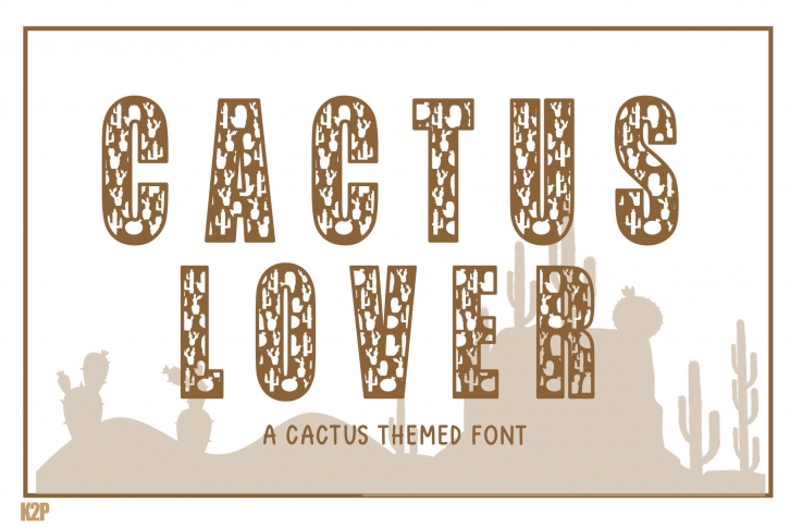 Cactus Lover Font Download