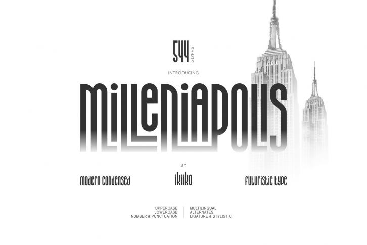 Milleniapolis Font Download