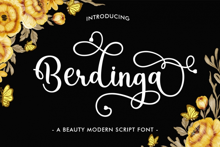 Berdinga Script Font Download