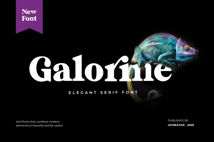 Galorine Serif Font Download
