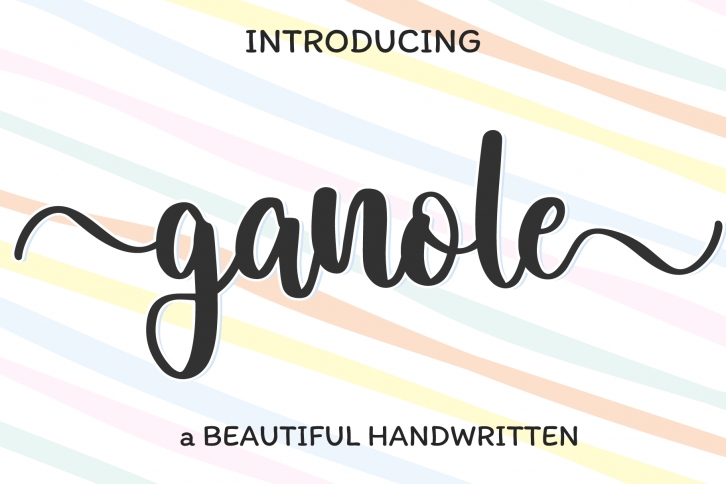 Ganole Font Download