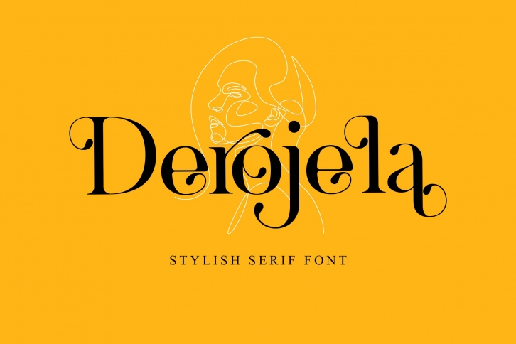 Derojela Serif Font Download