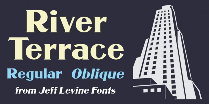 River Terrace JNL Font Download