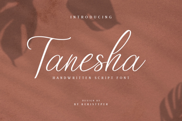 Tanesha Font Download