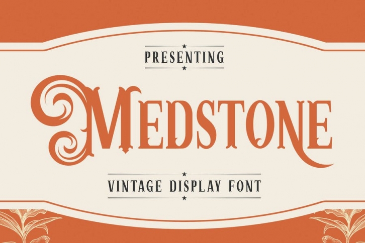 Medstone Font Download