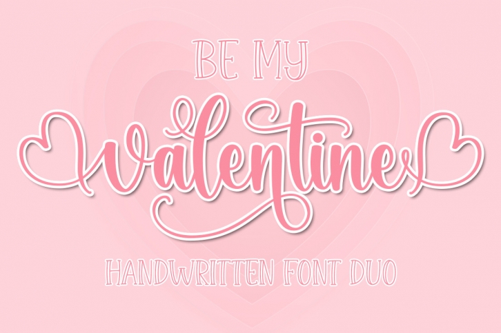 Be My Valentine Font Download