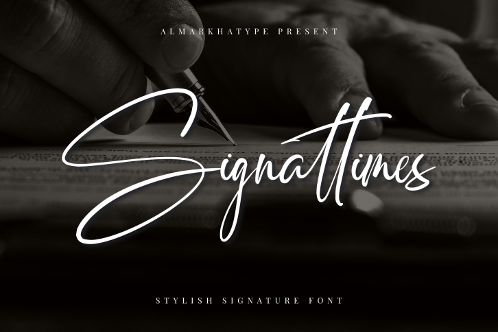 Signattimes-Stylish Signature Script Font Download