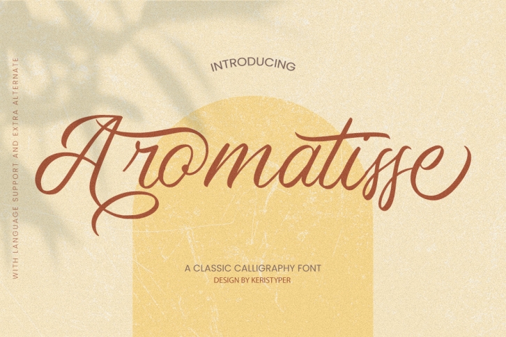 Aromatise Font Download