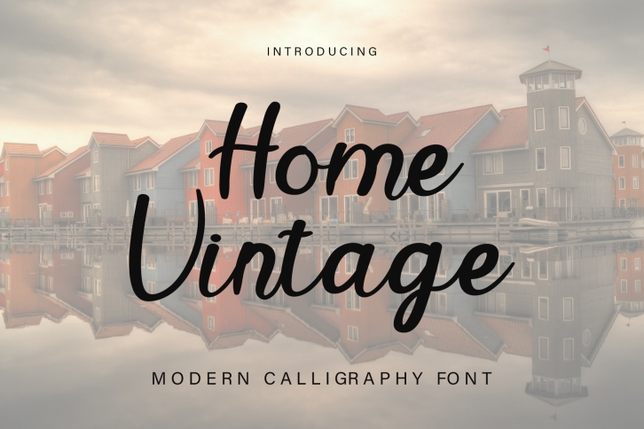 Home Vintage Font Download