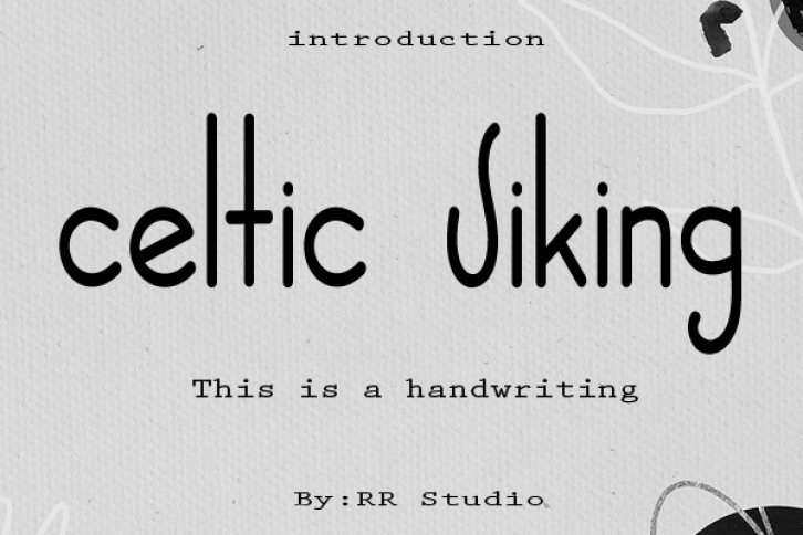 Celtic Viking Font Download