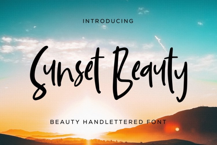 Sunset Beauty Font Download