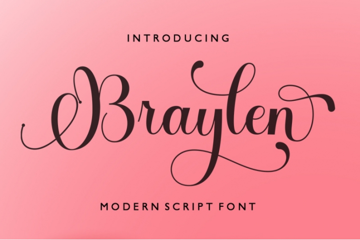 Braylen Script Font Download