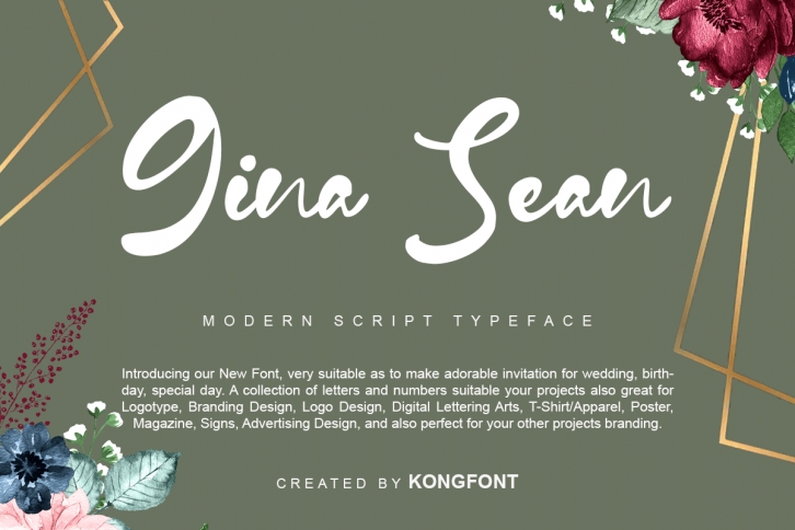 Gina Sea Font Download