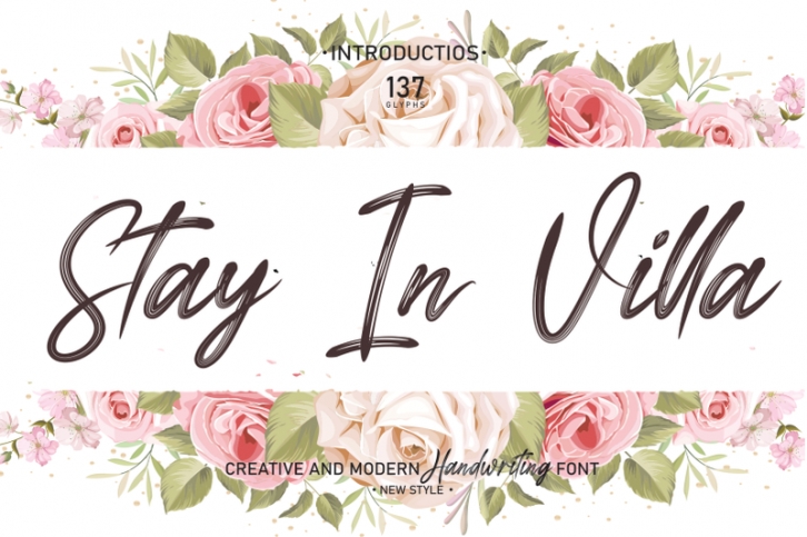 Stay In Villa Font Download