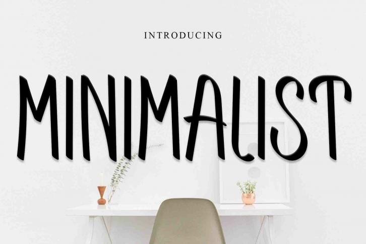 Minimalist serif Font Download