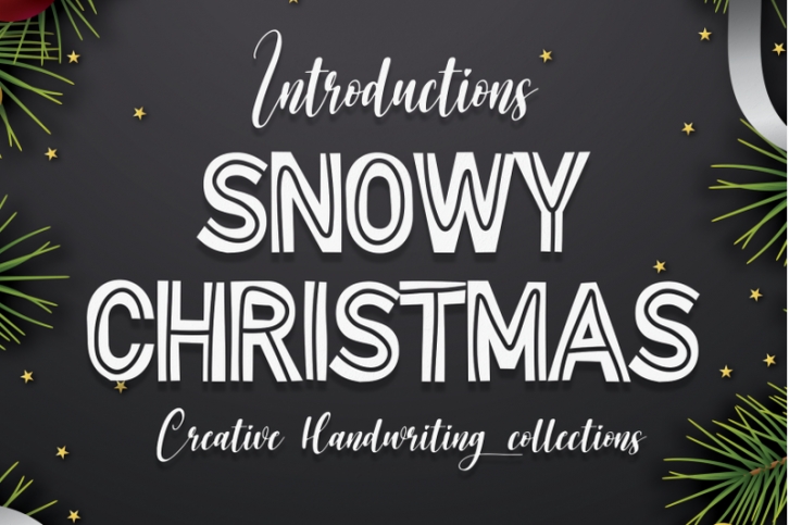 Snowy Christmas Font Download