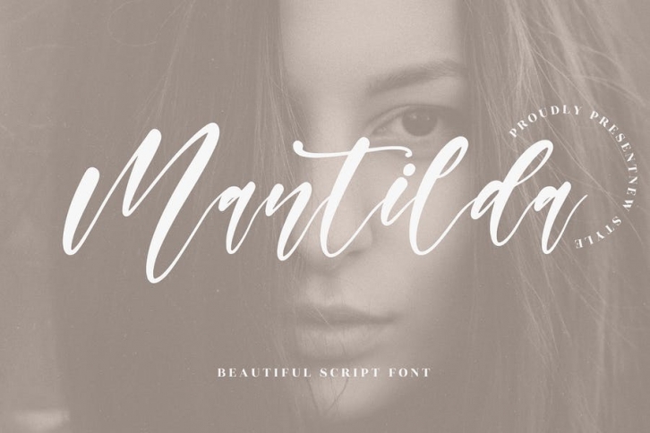 Mantilda Beautiful Script Font LS Font Download