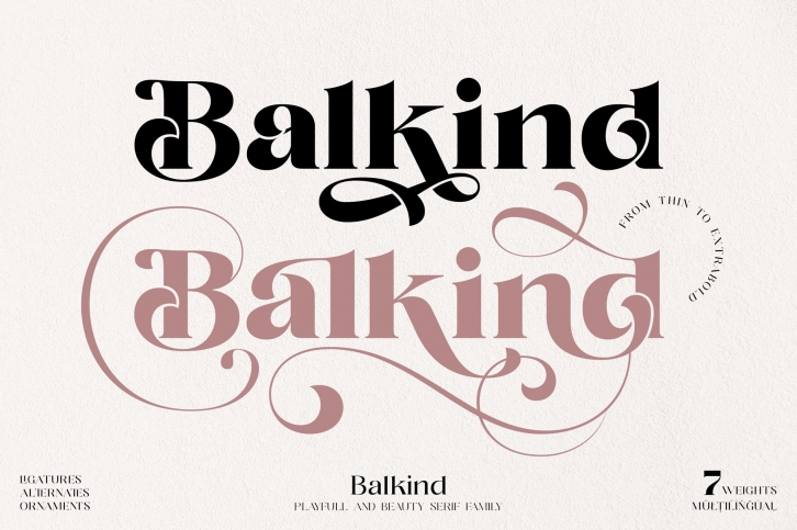 Balkind Font Download