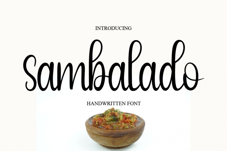 Sambalado Font Download