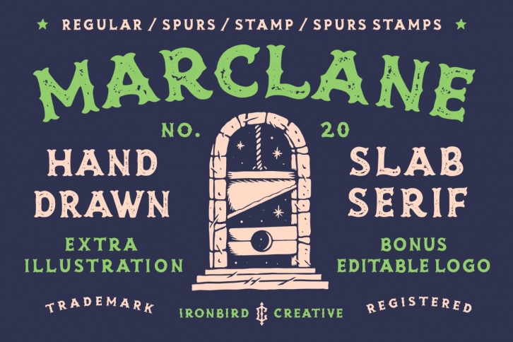 Marclane  Extras Font Download