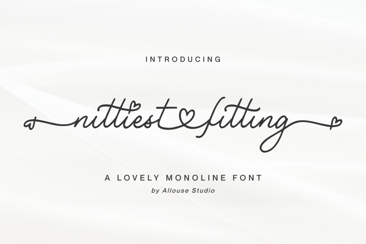 Nittiest Fitting Lovely Script Font Download