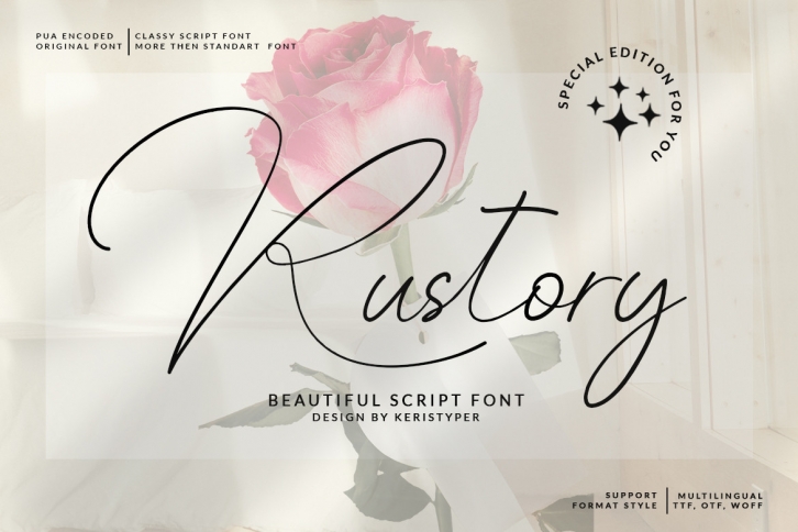 Rustory Font Download