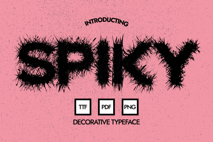 Spiky Font Download