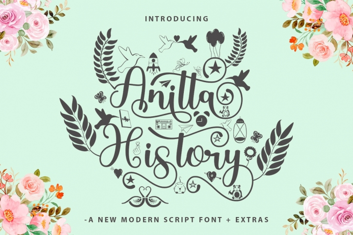 Anitta History Font Download