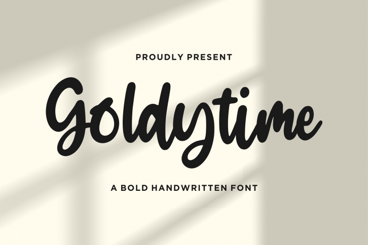 Goldytime Font Download