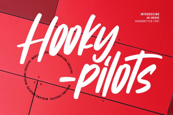 Hookypilots Unique Handwritten Font Font Download