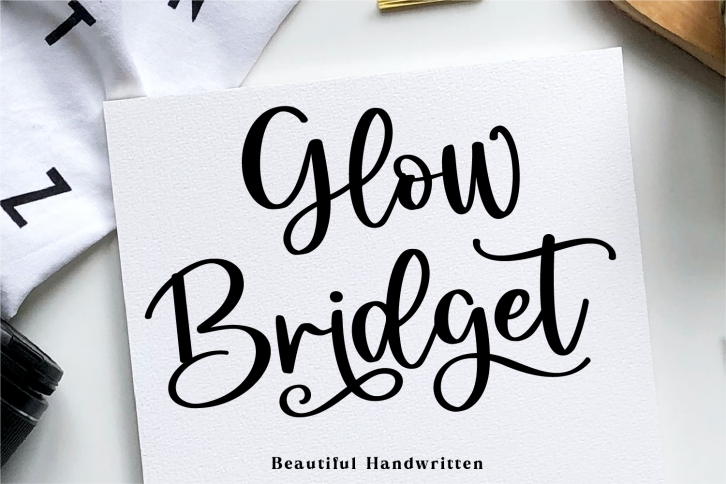 Glow Bridge Font Download