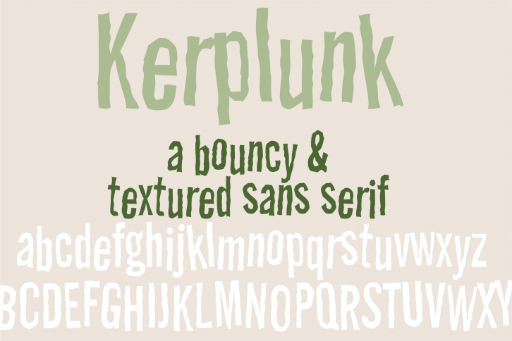 PN Kerplunk Font Download