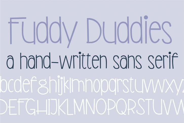 PN Fuddy Duddy Font Download