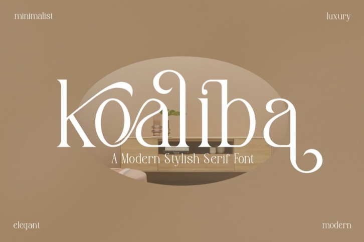 Koaliba Modern Stylish Serif Font LS Font Download