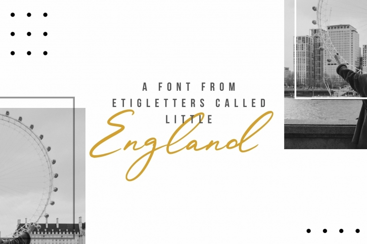Little England Handwritten Font Download