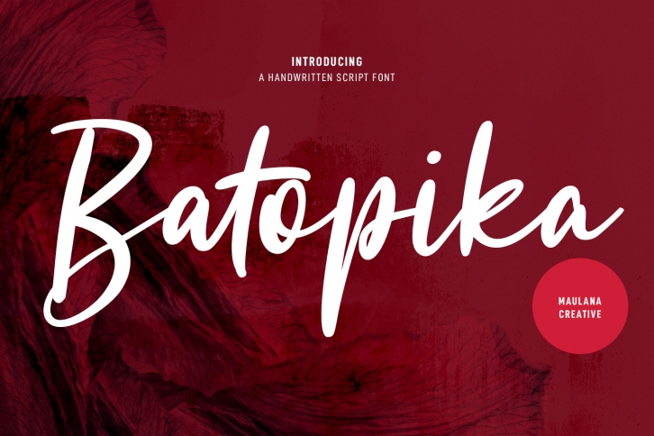 Batopika Script Font Download
