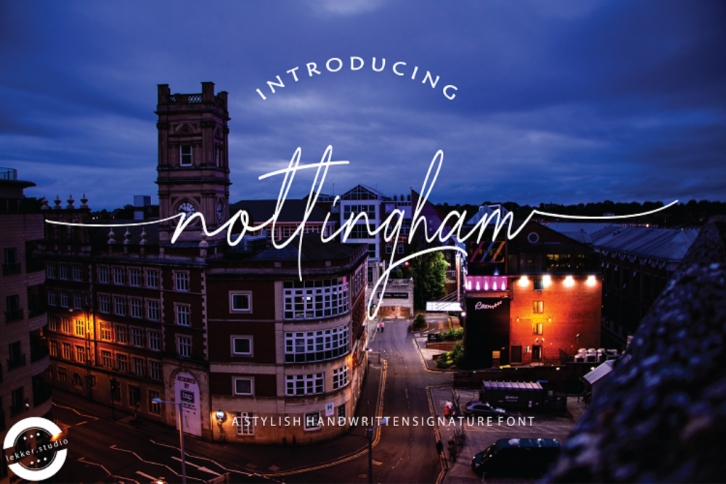 Nottingham Font Download