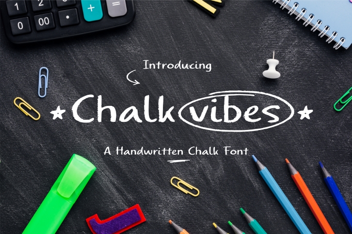 Chalkvibes Font Download