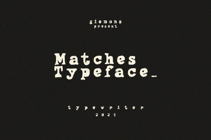 Matches Font Download