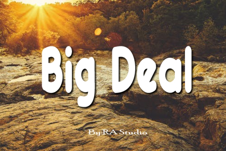 Big Deal Font Download
