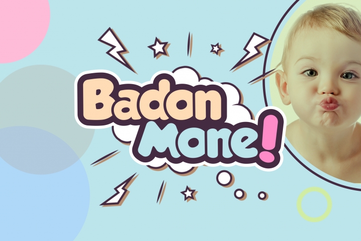 Badon Mone Font Download