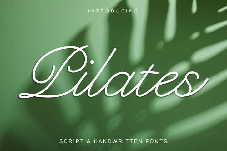 Pilates Font Download