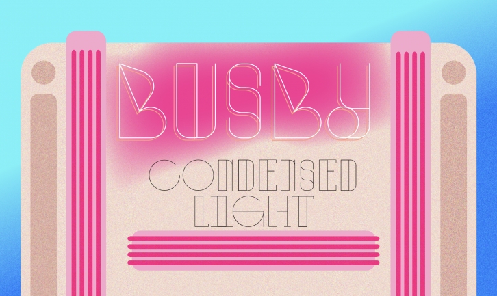 Busby Condensed Light Font Download